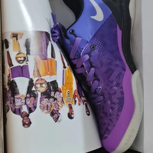 Nike Kobe 8 System Court Purple 2013, size 10 - Picture 2 of 5